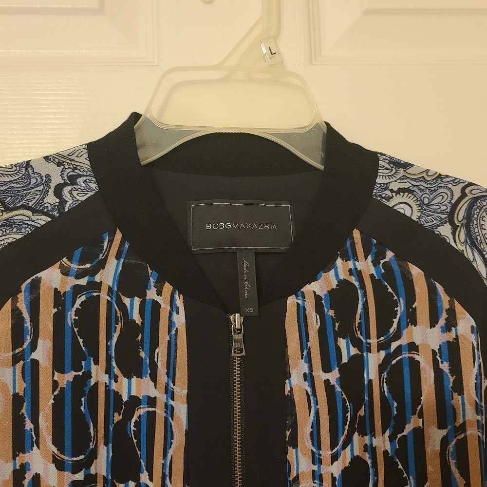 Bcbgmaxazria Sheer Patterned Jacket - image 6